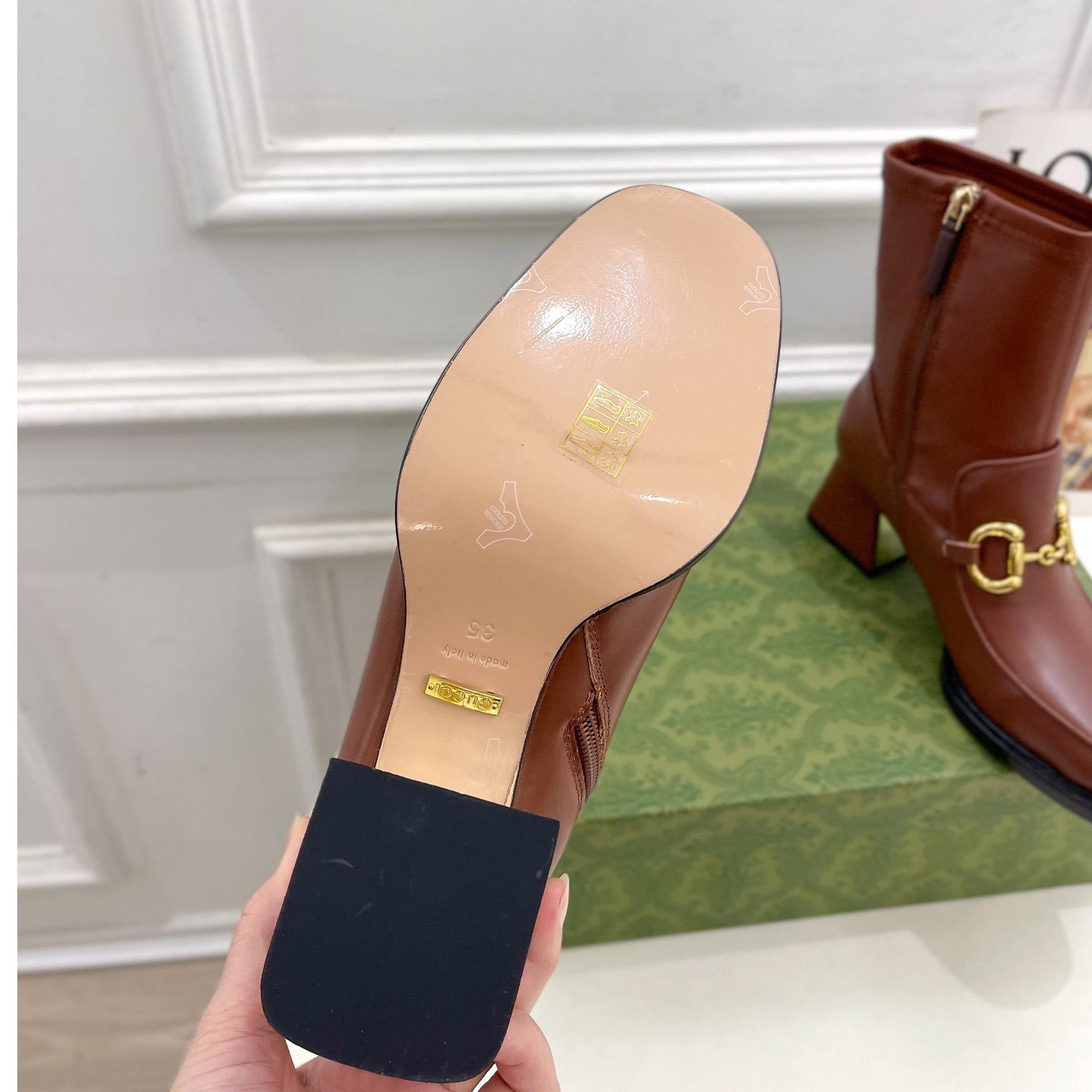 Gucci Women's Boots With Horsebit - PerfectKickZ