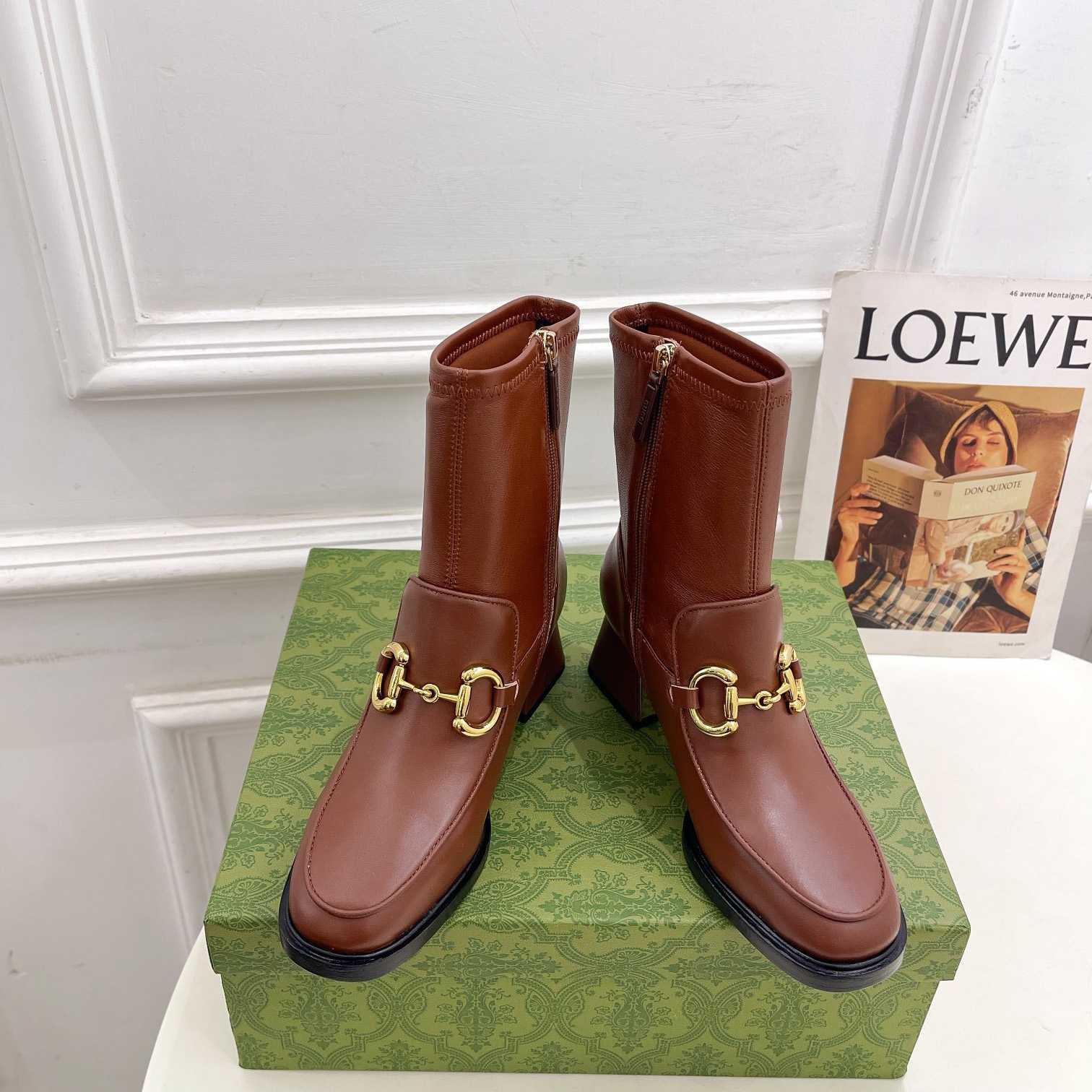 Gucci Women's Boots With Horsebit - PerfectKickZ