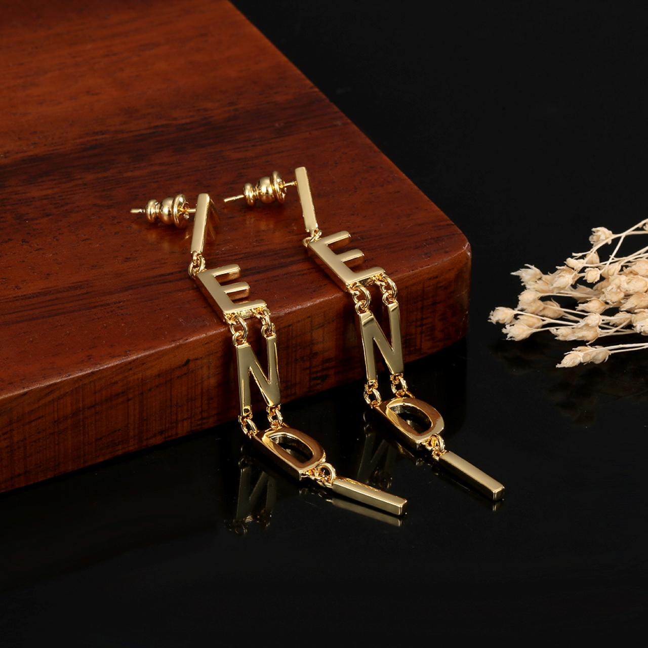 Fendi Signature Earrings - PerfectKickZ