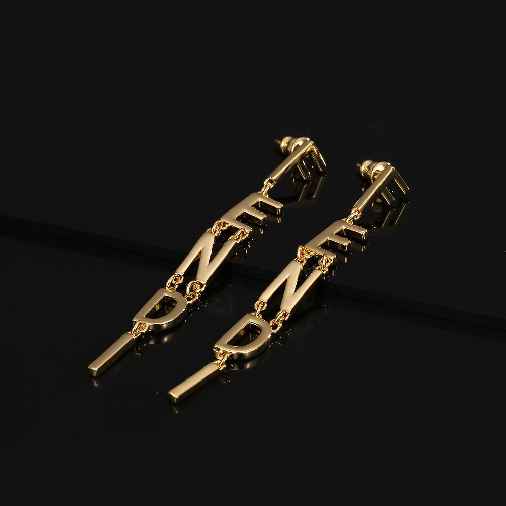 Fendi Signature Earrings - PerfectKickZ