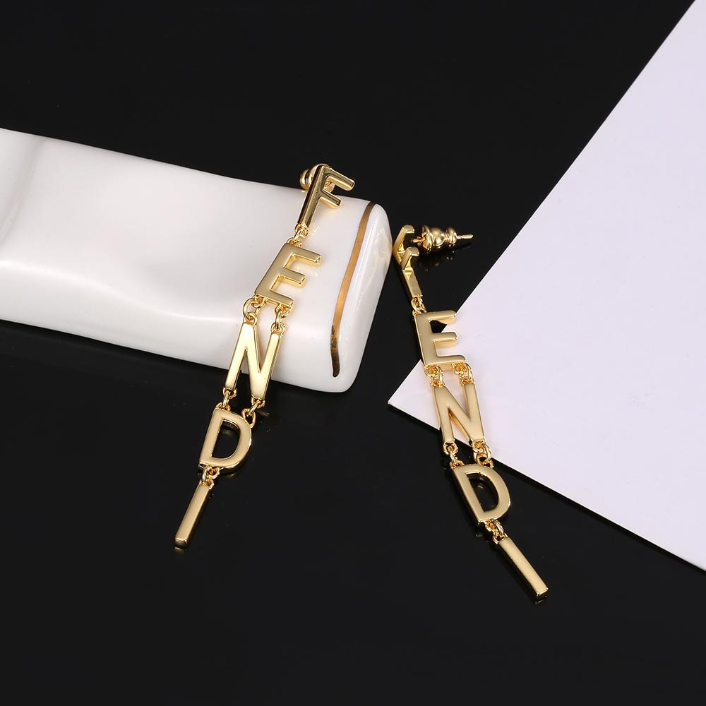 Fendi Signature Earrings - PerfectKickZ