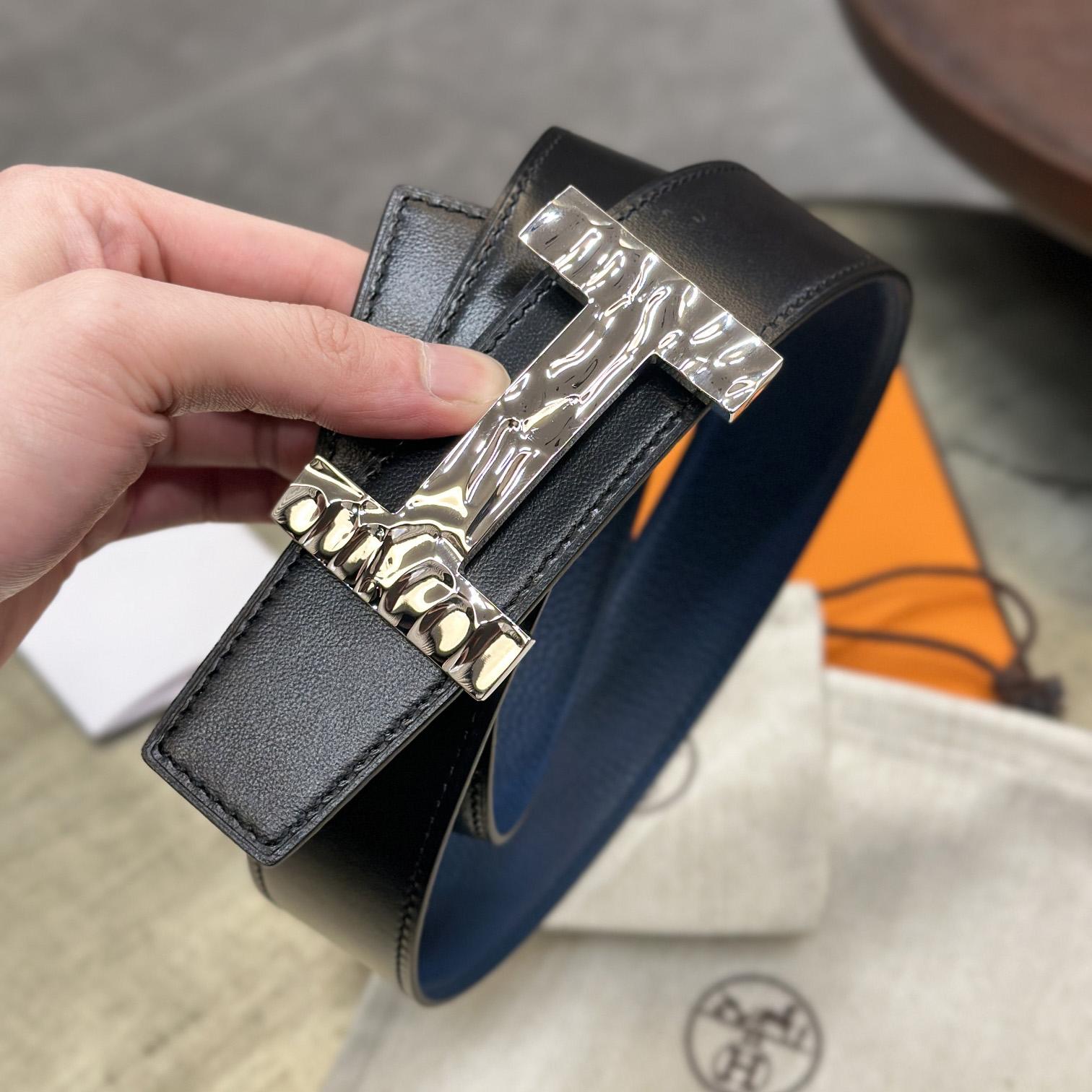 Hermes Quizz H2O Belt buckle & Reversible Leather Strap 38 mm - PerfectKickZ