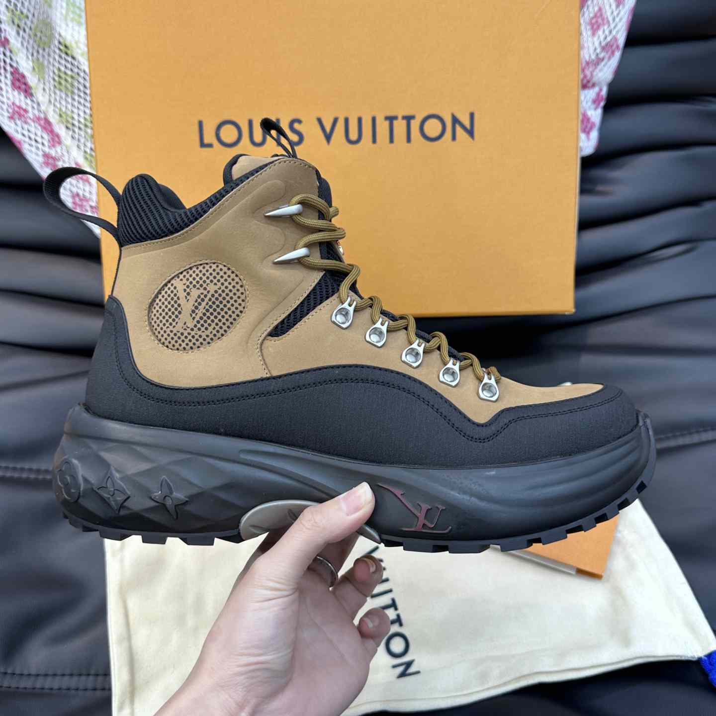 Balenciaga LV Discovery Ankle Boot - PerfectKickZ