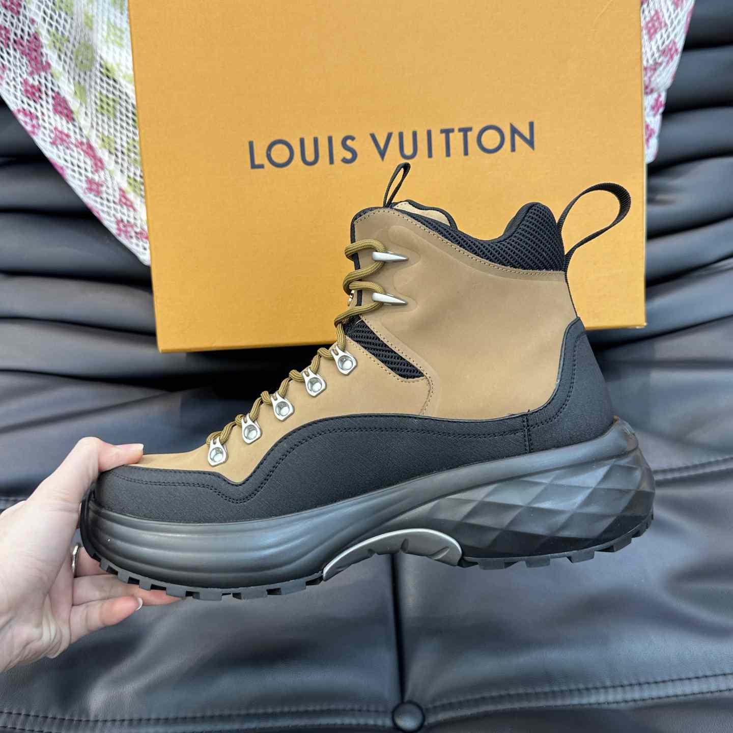Balenciaga LV Discovery Ankle Boot - PerfectKickZ
