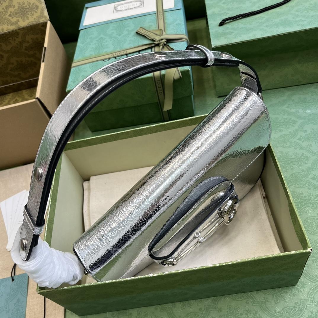 Gucci Horsebit 1955 Small Shoulder Bag - PerfectKickZ