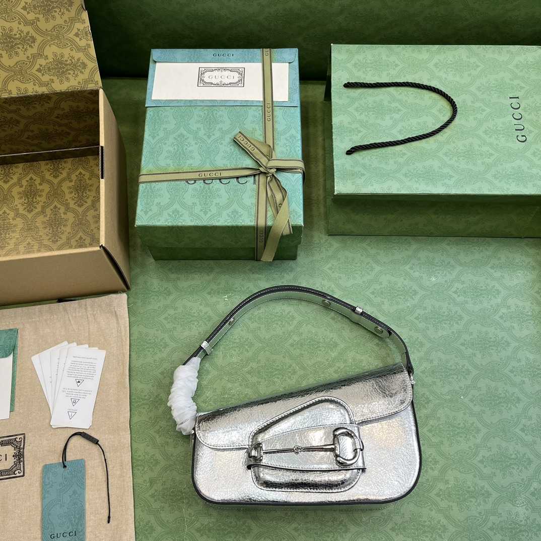 Gucci Horsebit 1955 Small Shoulder Bag - PerfectKickZ