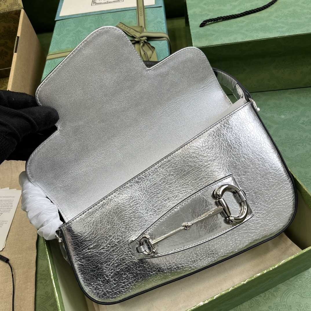 Gucci Horsebit 1955 Small Shoulder Bag - PerfectKickZ