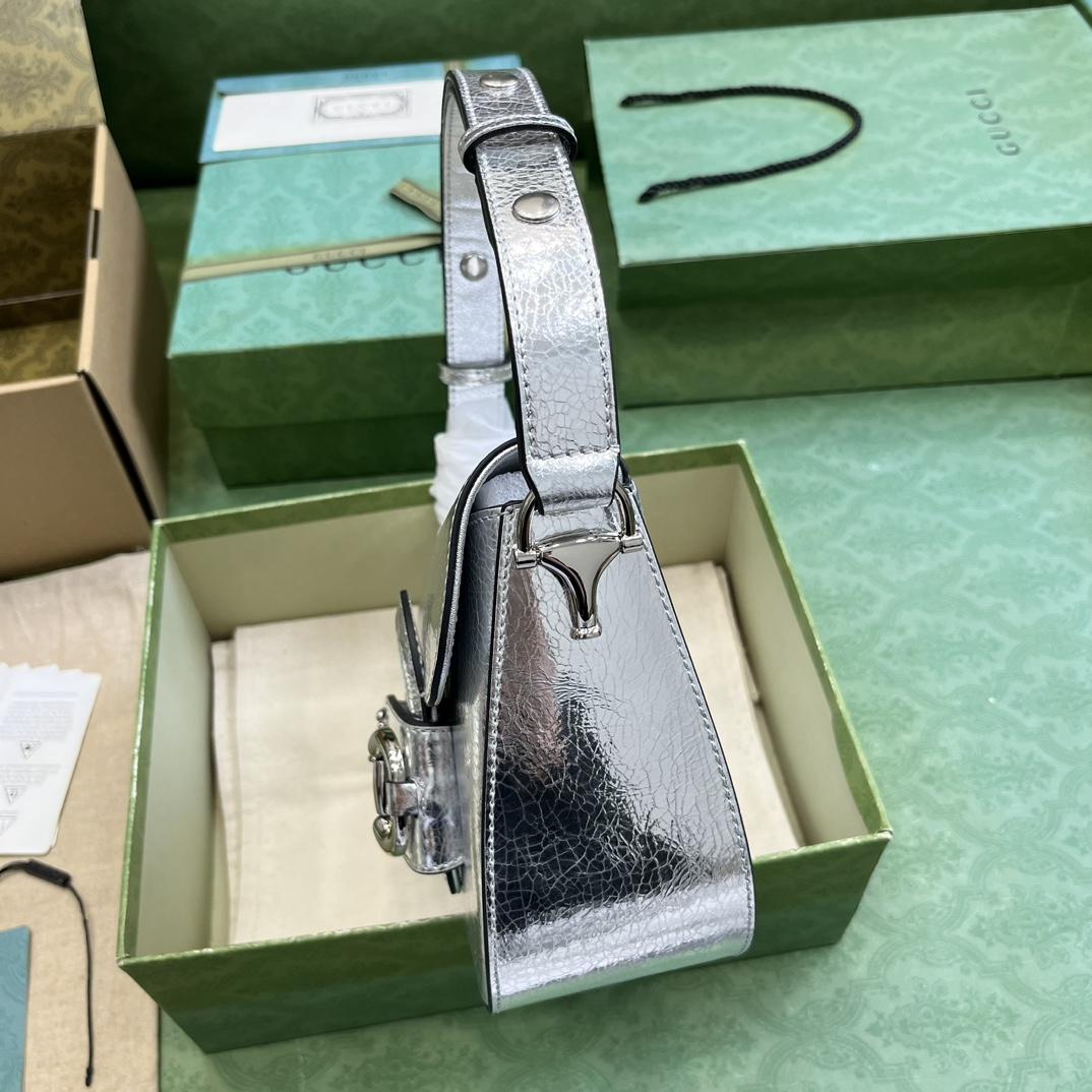 Gucci Horsebit 1955 Small Shoulder Bag - PerfectKickZ