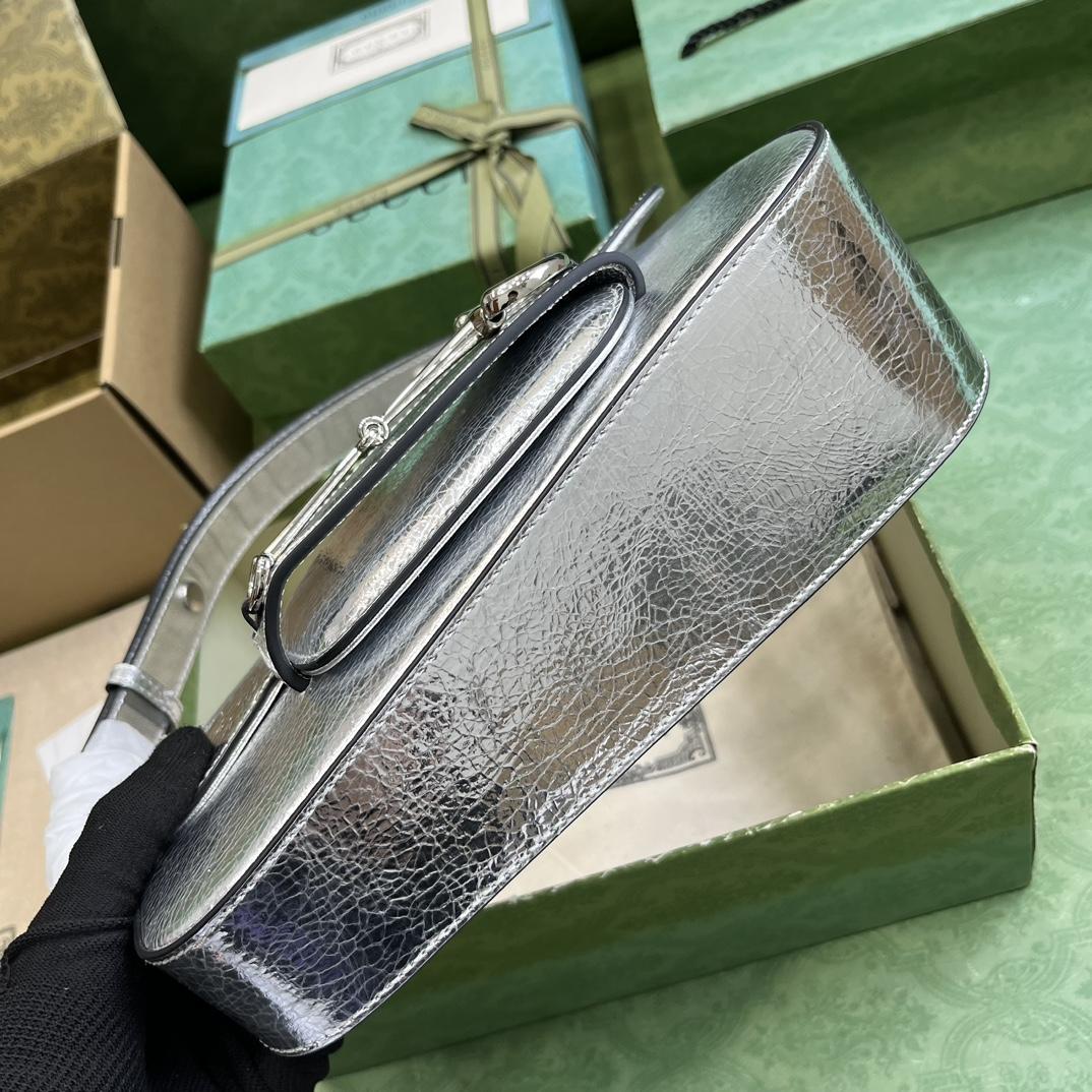 Gucci Horsebit 1955 Small Shoulder Bag - PerfectKickZ