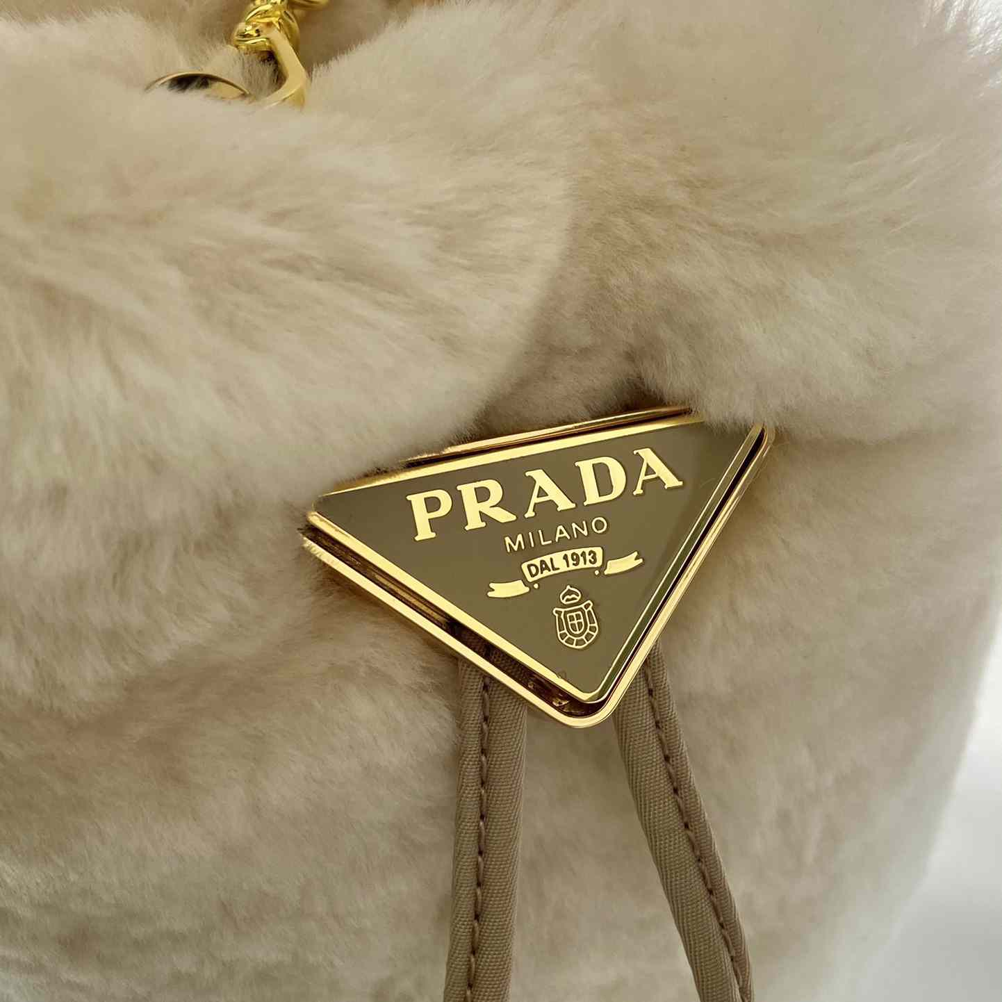 Prada Shearling Mini-pouch - PerfectKickZ
