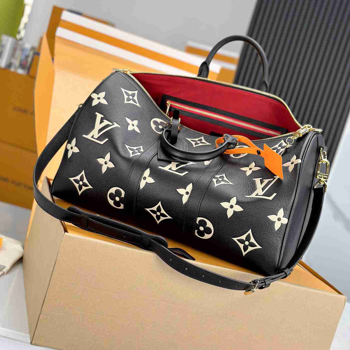 Louis Vuitton Keepall Bandoulière 45   M46670 - PerfectKickZ