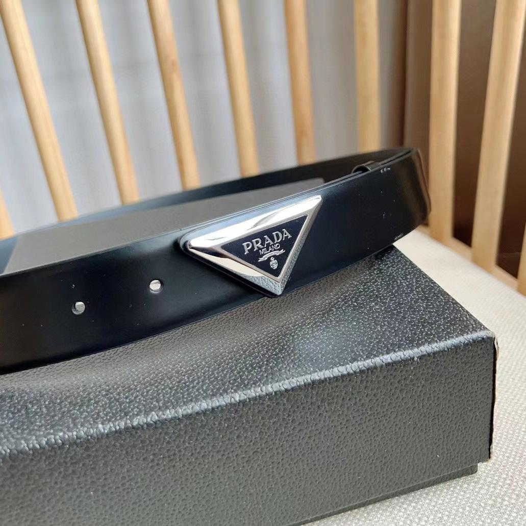 Prada Leather Belt  - PerfectKickZ