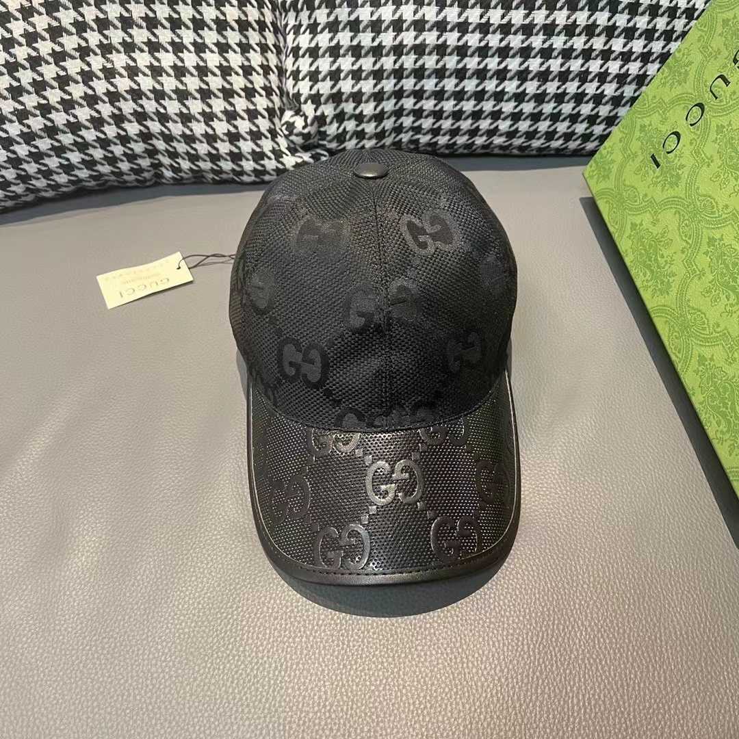 Gucci Jumbo GG Canvas Baseball Hat - PerfectKickZ