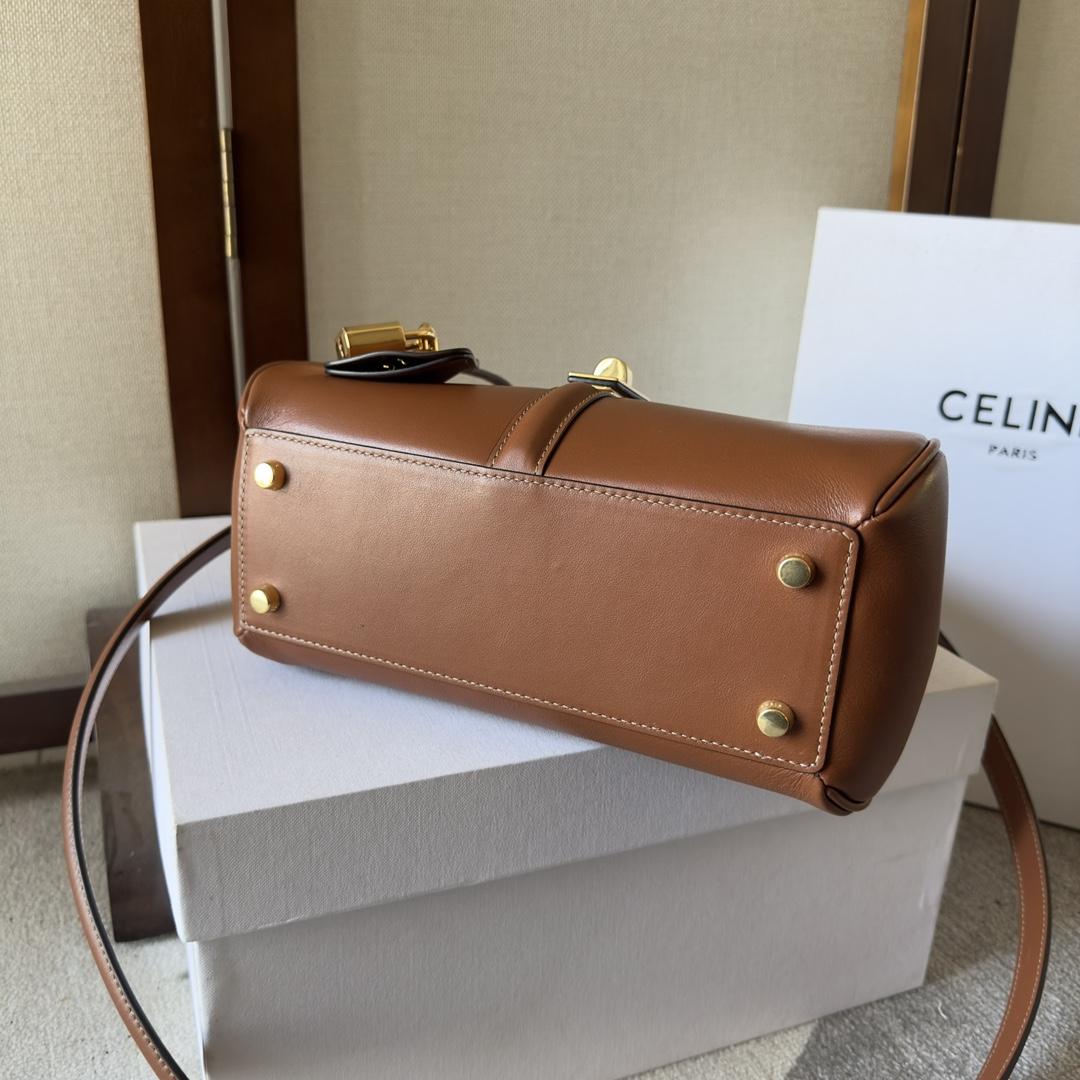 Celine Small 16 Bag In Natural Calfskin - PerfectKickZ