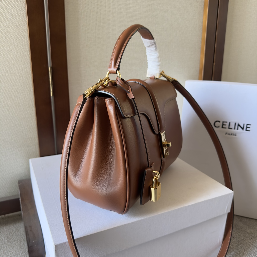 Celine Small 16 Bag In Natural Calfskin - PerfectKickZ