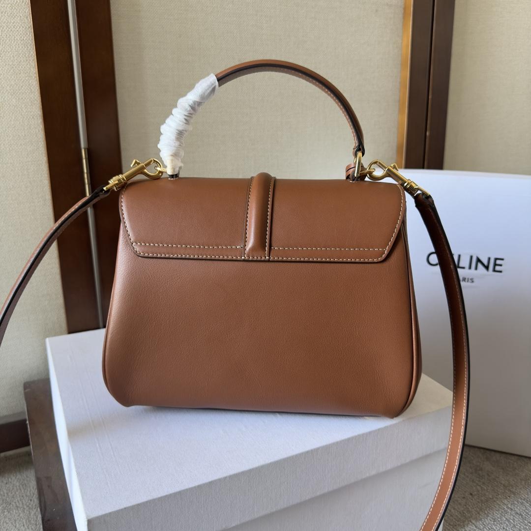 Celine Small 16 Bag In Natural Calfskin - PerfectKickZ