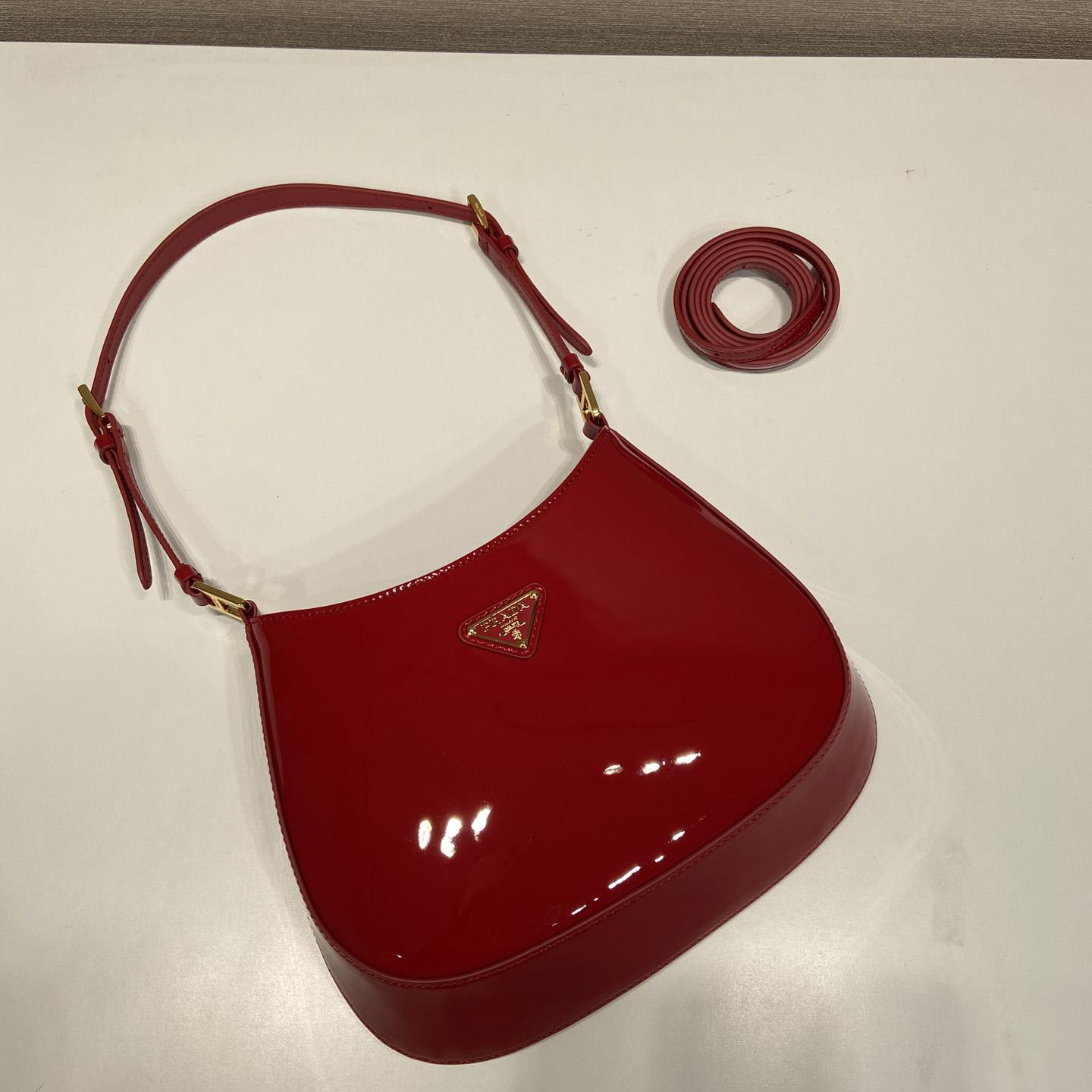 Prada Cleo Patent Leather Bag - PerfectKickZ