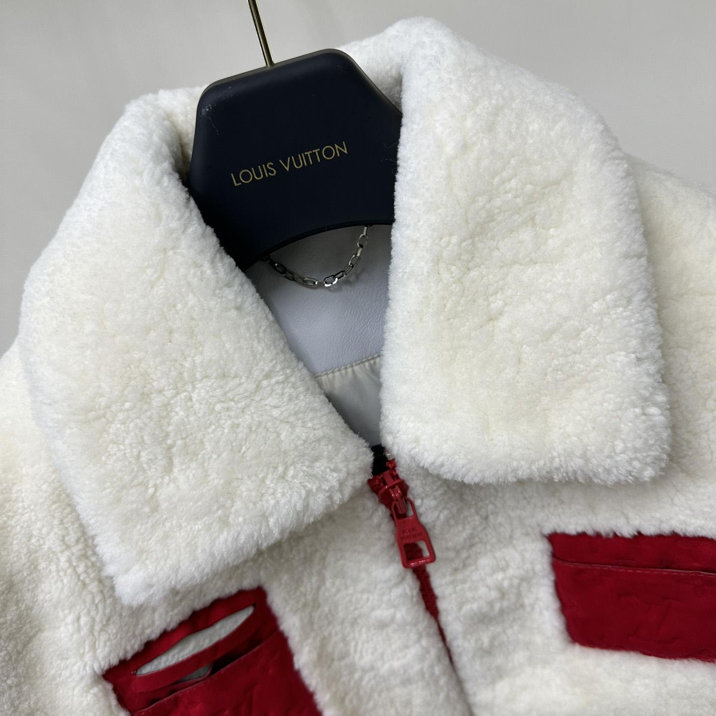 Louis Vuitton Multipocket Shearling Jacket - PerfectKickZ