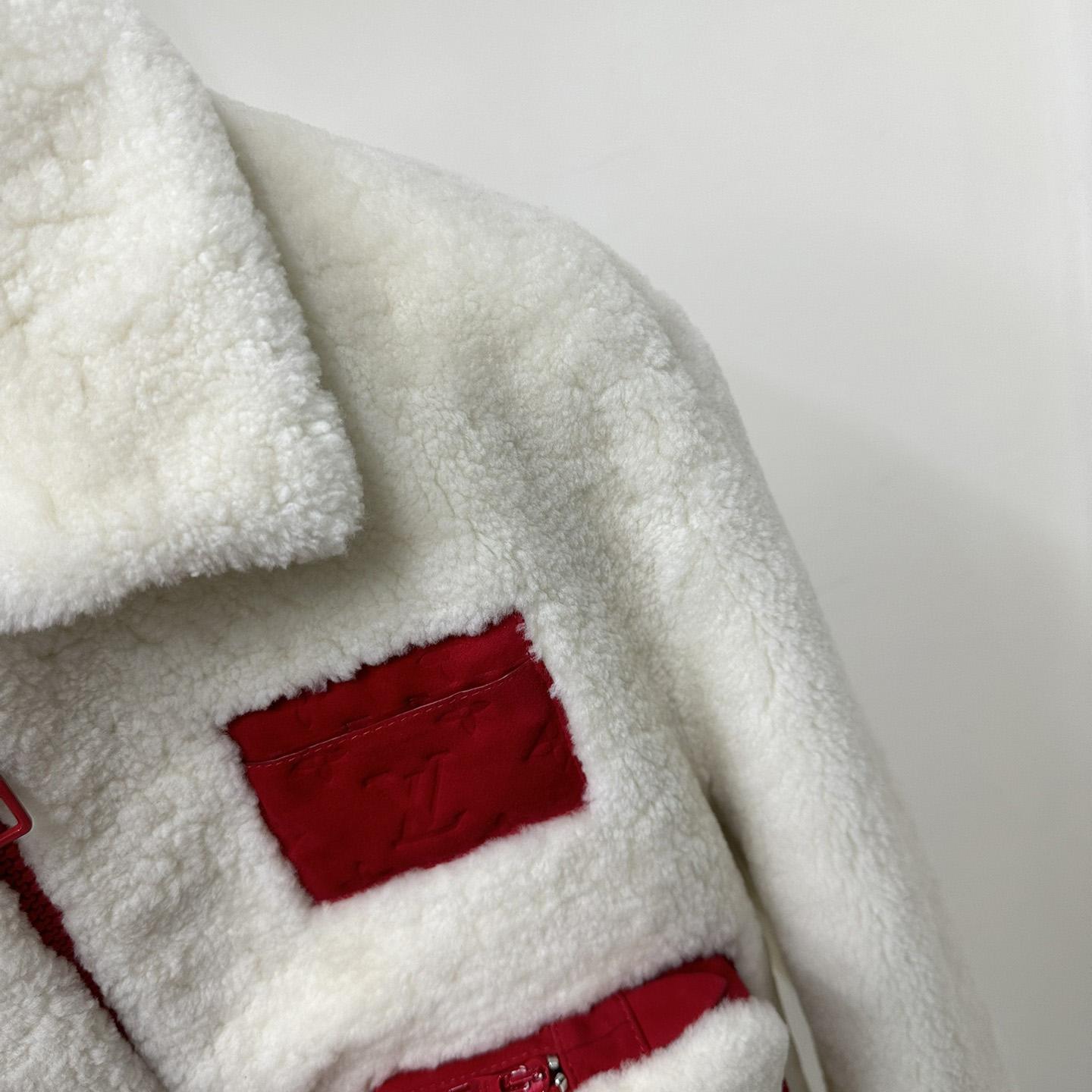 Louis Vuitton Multipocket Shearling Jacket - 