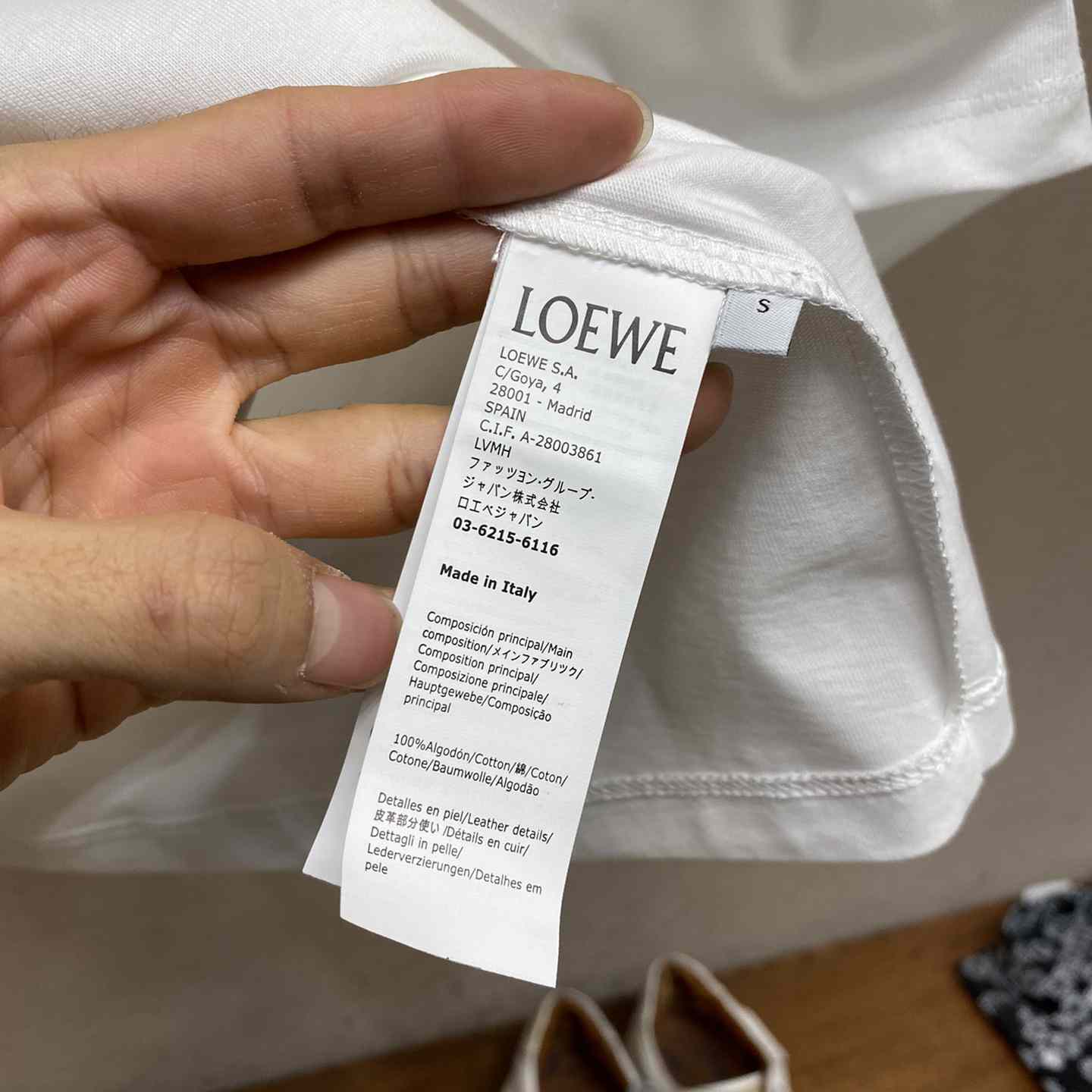 Loewe Relaxed fit T-shirt In Cotton - PerfectKickZ