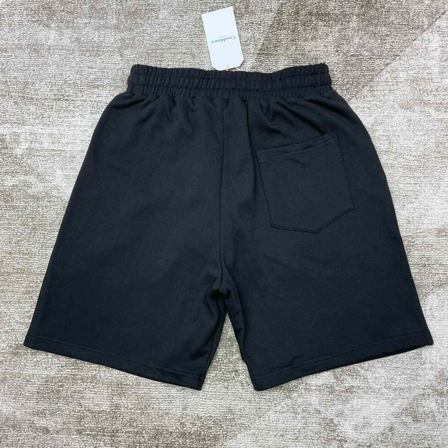 Casablanca Racing Cherub Logo-embroidered Track Shorts - PerfectKickZ