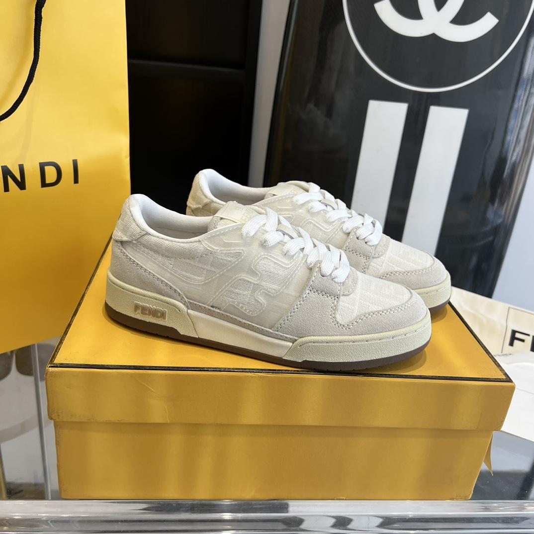 Fendi Fendi Match Lace-up Sneakers - PerfectKickZ