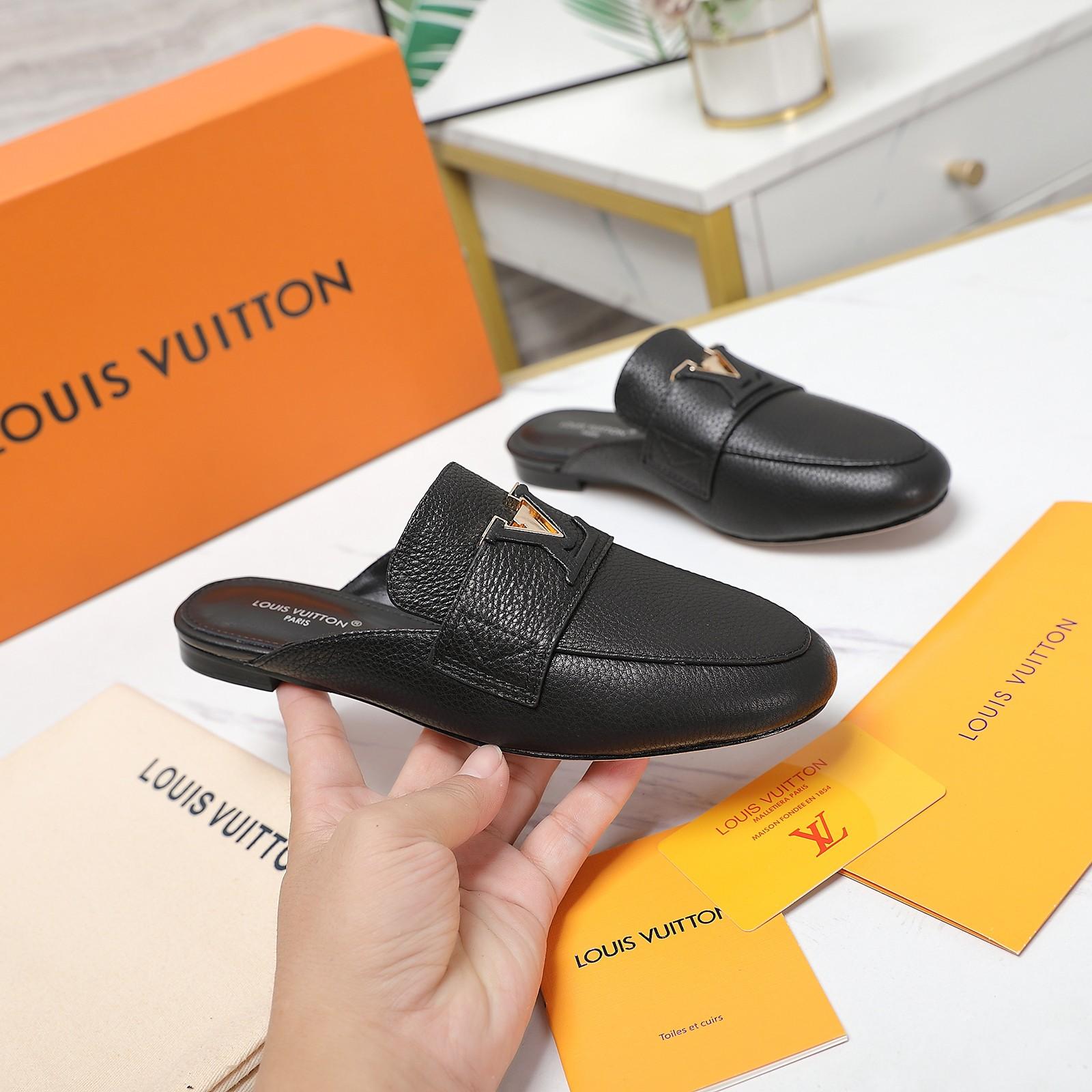 Louis Vuitton LV Capri Open Back Loafer - PerfectKickZ