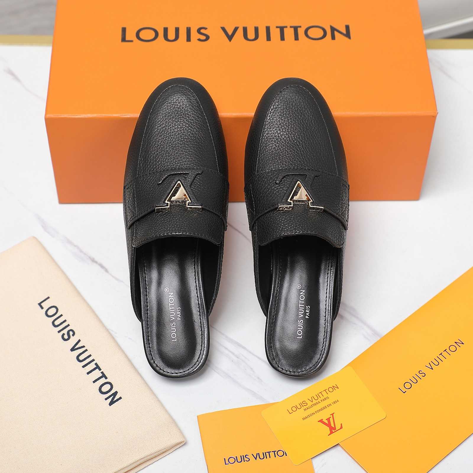 Louis Vuitton LV Capri Open Back Loafer - PerfectKickZ