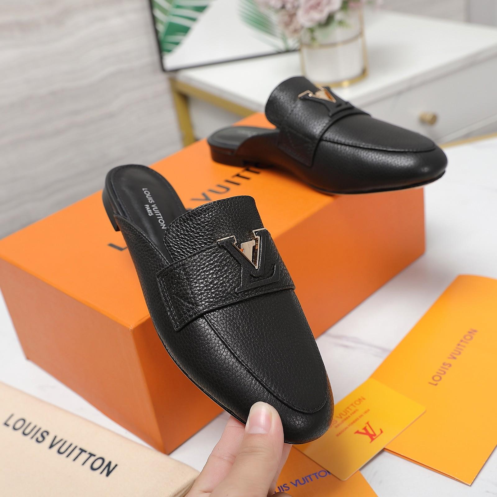 Louis Vuitton LV Capri Open Back Loafer - PerfectKickZ