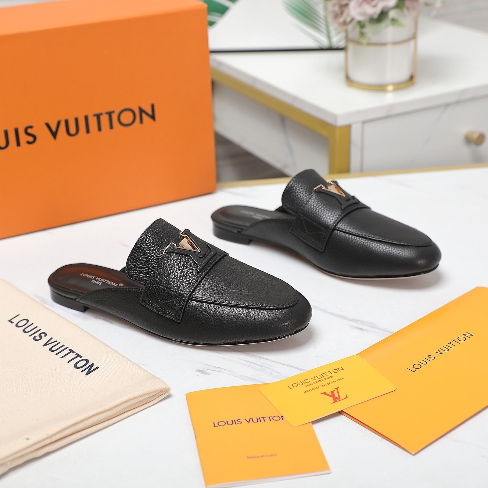 Louis Vuitton LV Capri Open Back Loafer - PerfectKickZ