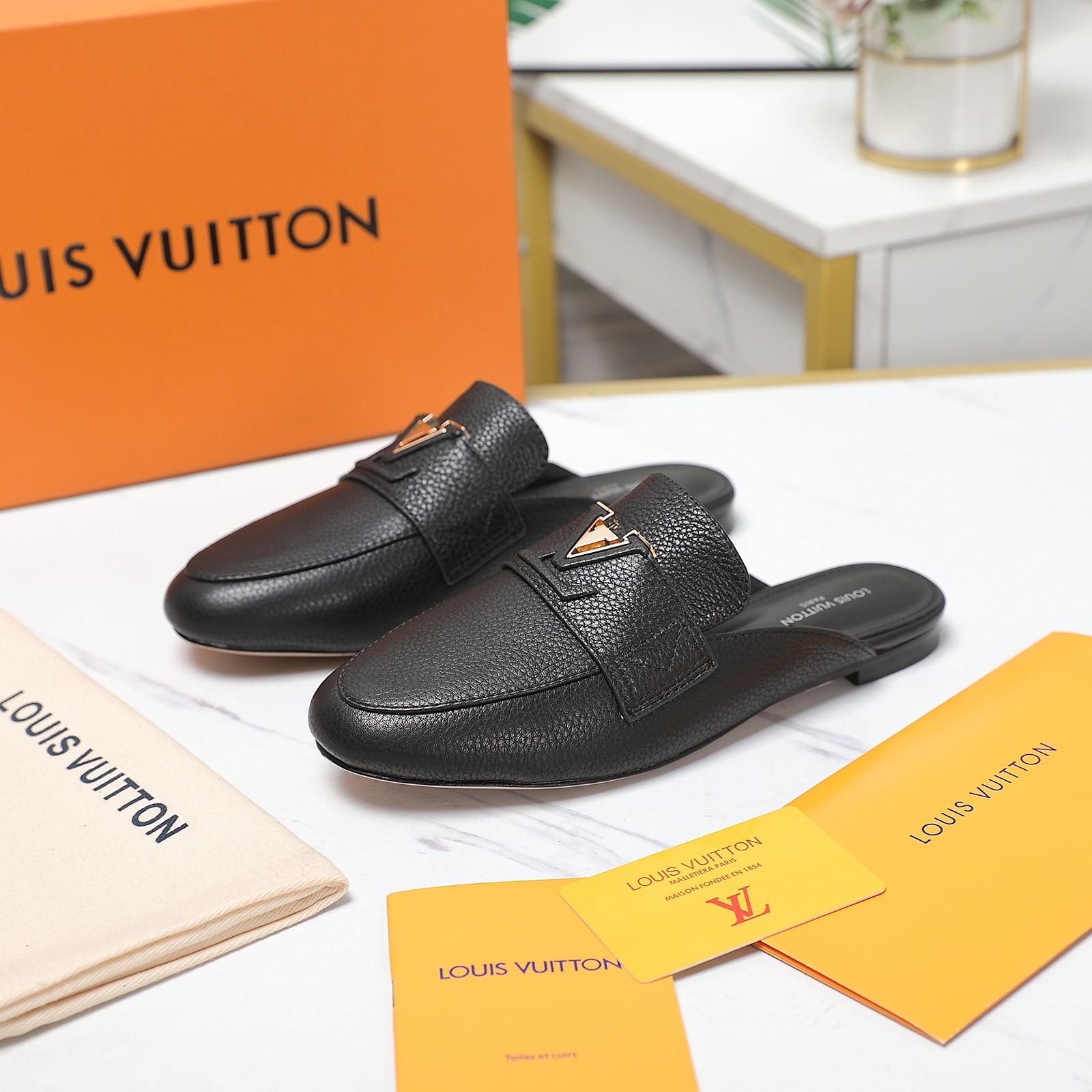 Louis Vuitton LV Capri Open Back Loafer - PerfectKickZ