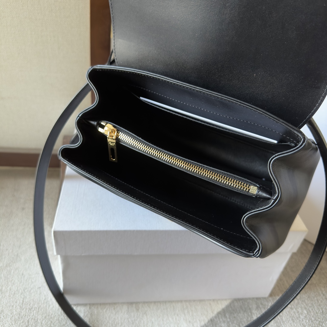 Celine Small 16 Bag In Satinated Calfskin - PerfectKickZ