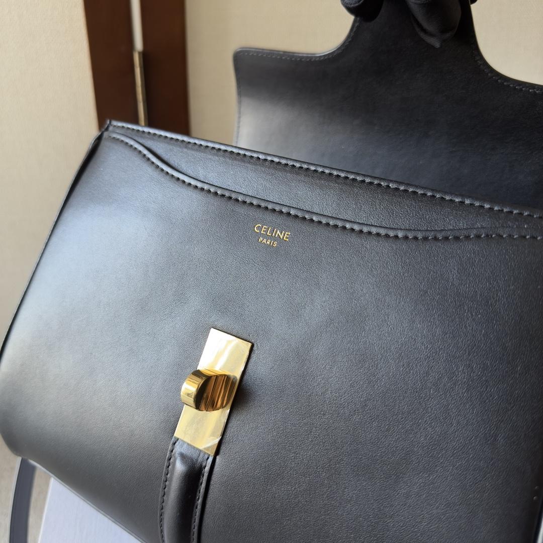 Celine Small 16 Bag In Satinated Calfskin - PerfectKickZ