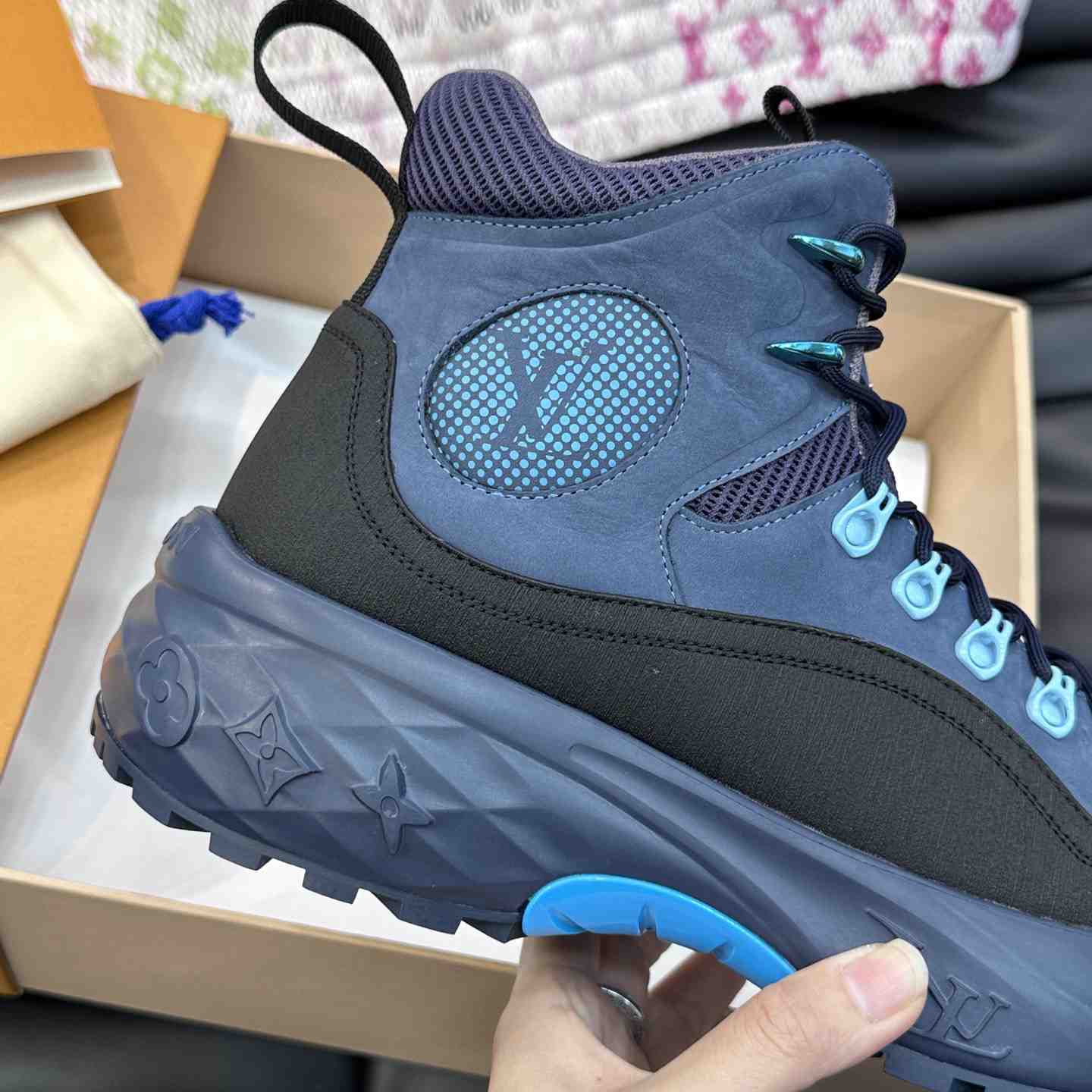 Balenciaga LV Discovery Ankle Boot - 