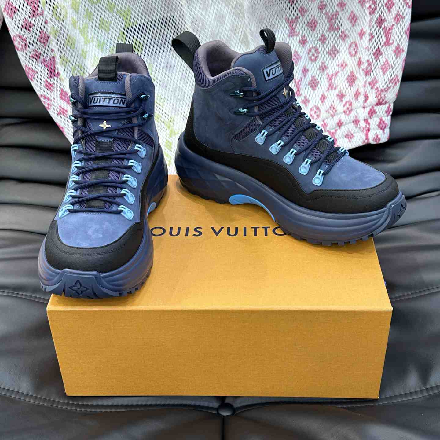 Balenciaga LV Discovery Ankle Boot - 