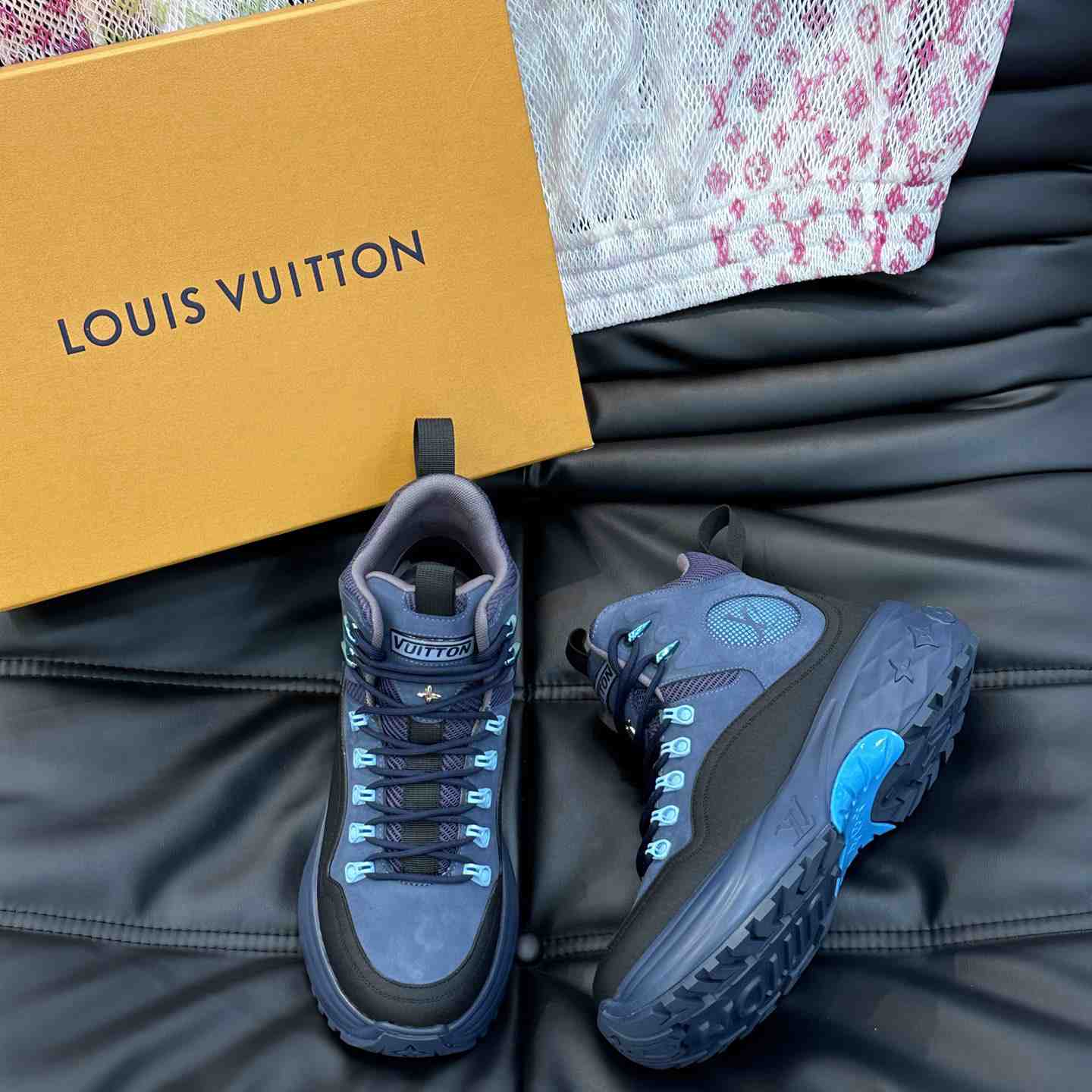 Balenciaga LV Discovery Ankle Boot - 