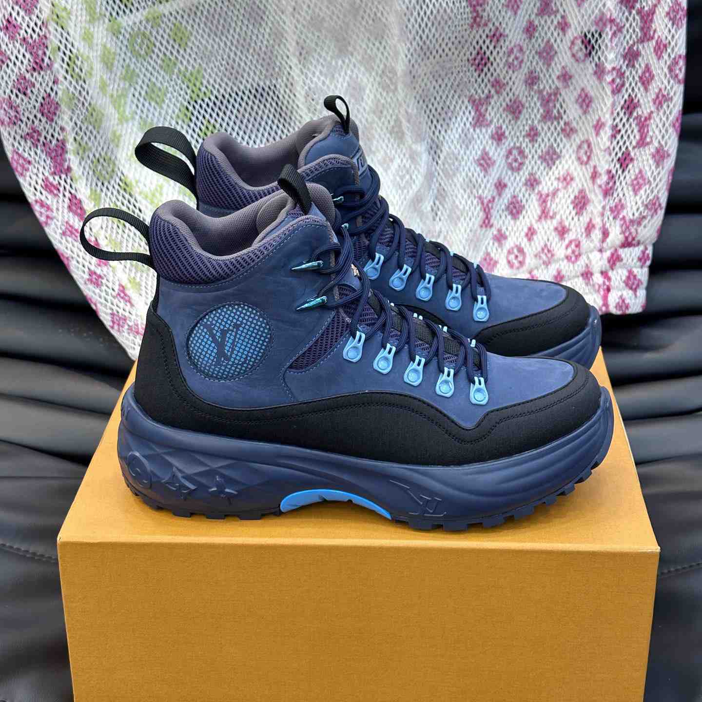 Balenciaga LV Discovery Ankle Boot - PerfectKickZ