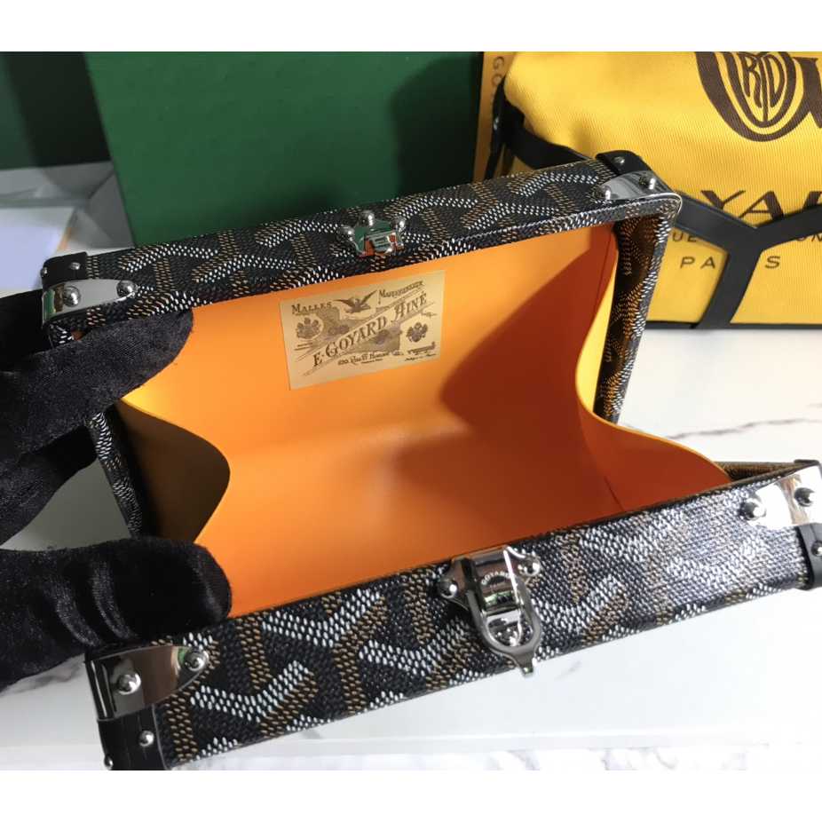 Goyard Minaudière Trunk Bag   - 