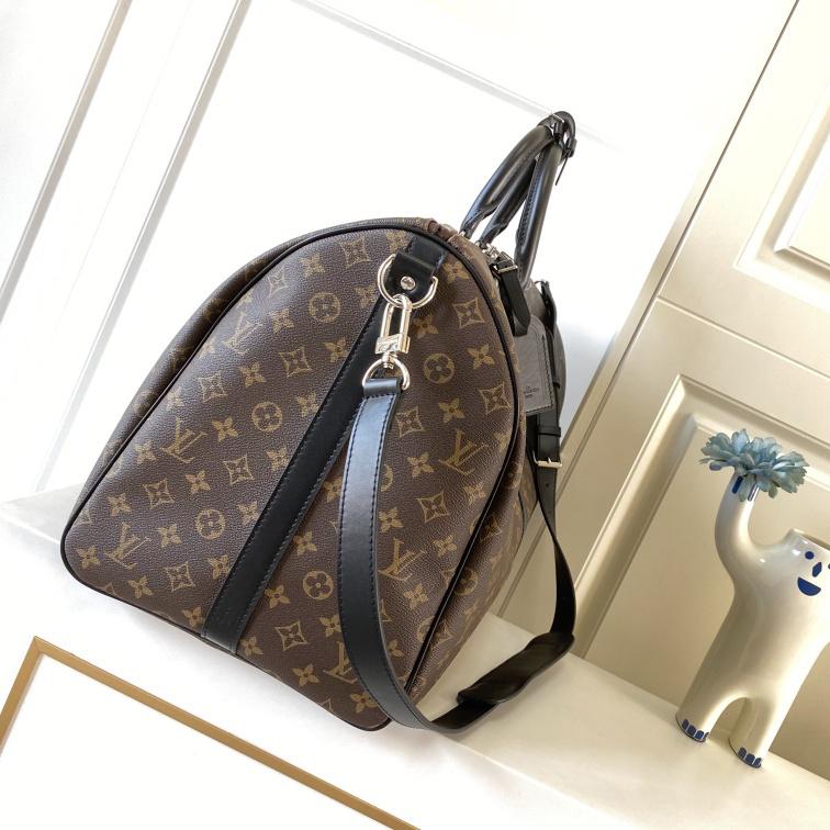 Louis Vuitton Keepall Bandouliere 55   M56714 - PerfectKickZ