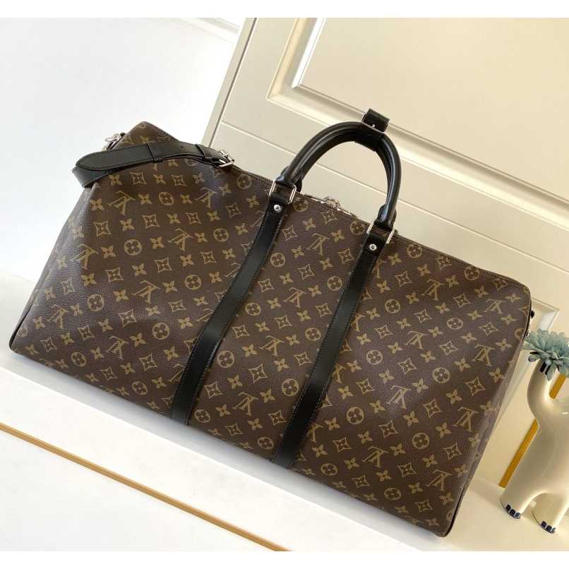 Louis Vuitton Keepall Bandouliere 55   M56714 - PerfectKickZ
