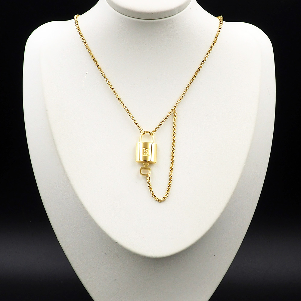 Louis Vuitto LV Locky Necklace   - PerfectKickZ
