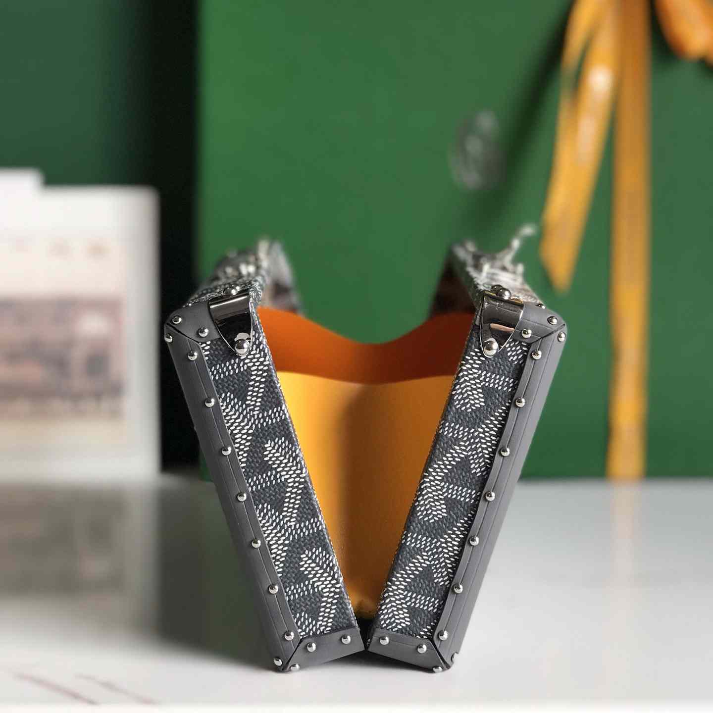 Goyard Minaudière Trunk Bag   - 