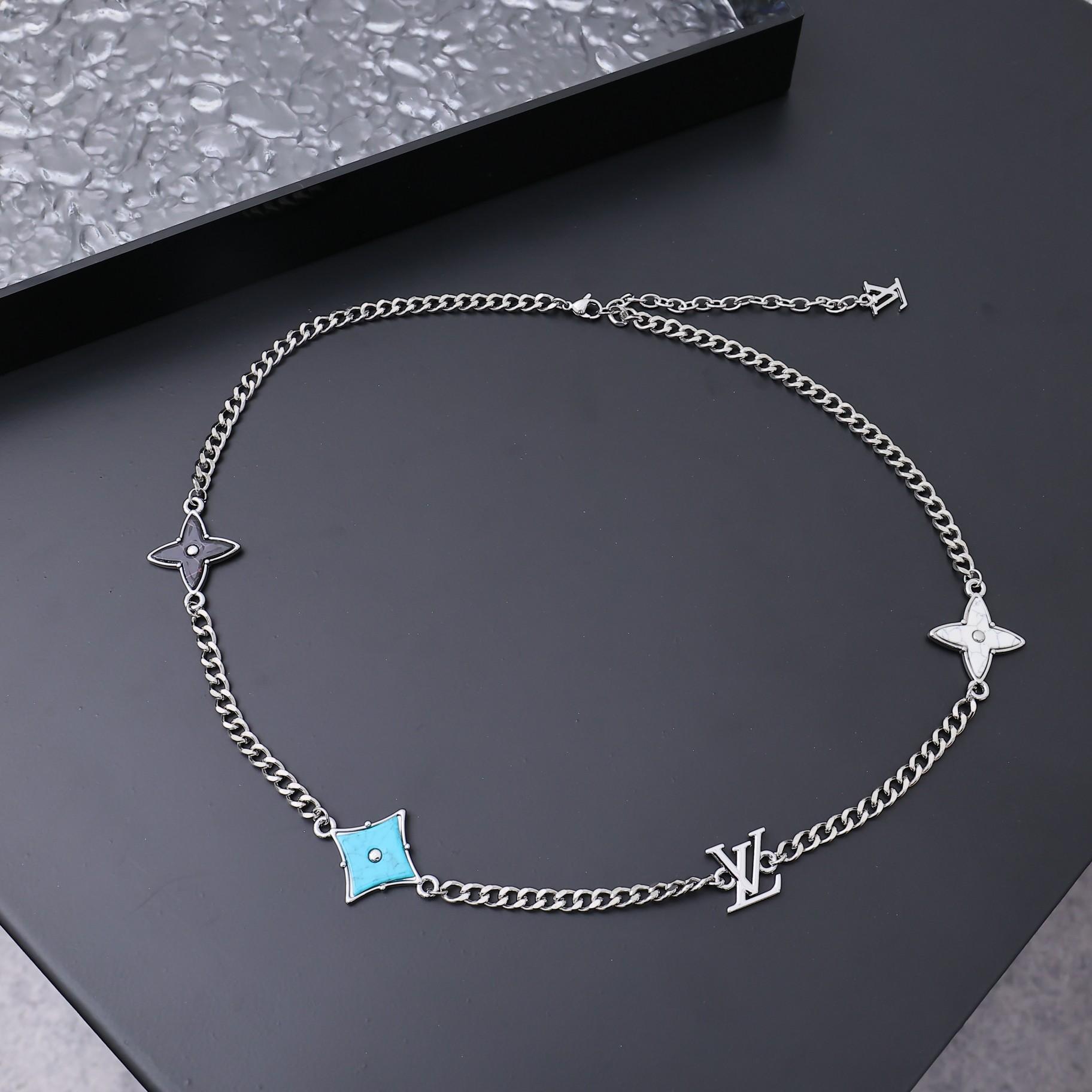 Louis Vuitton Monogram Sunrise Necklace - PerfectKickZ