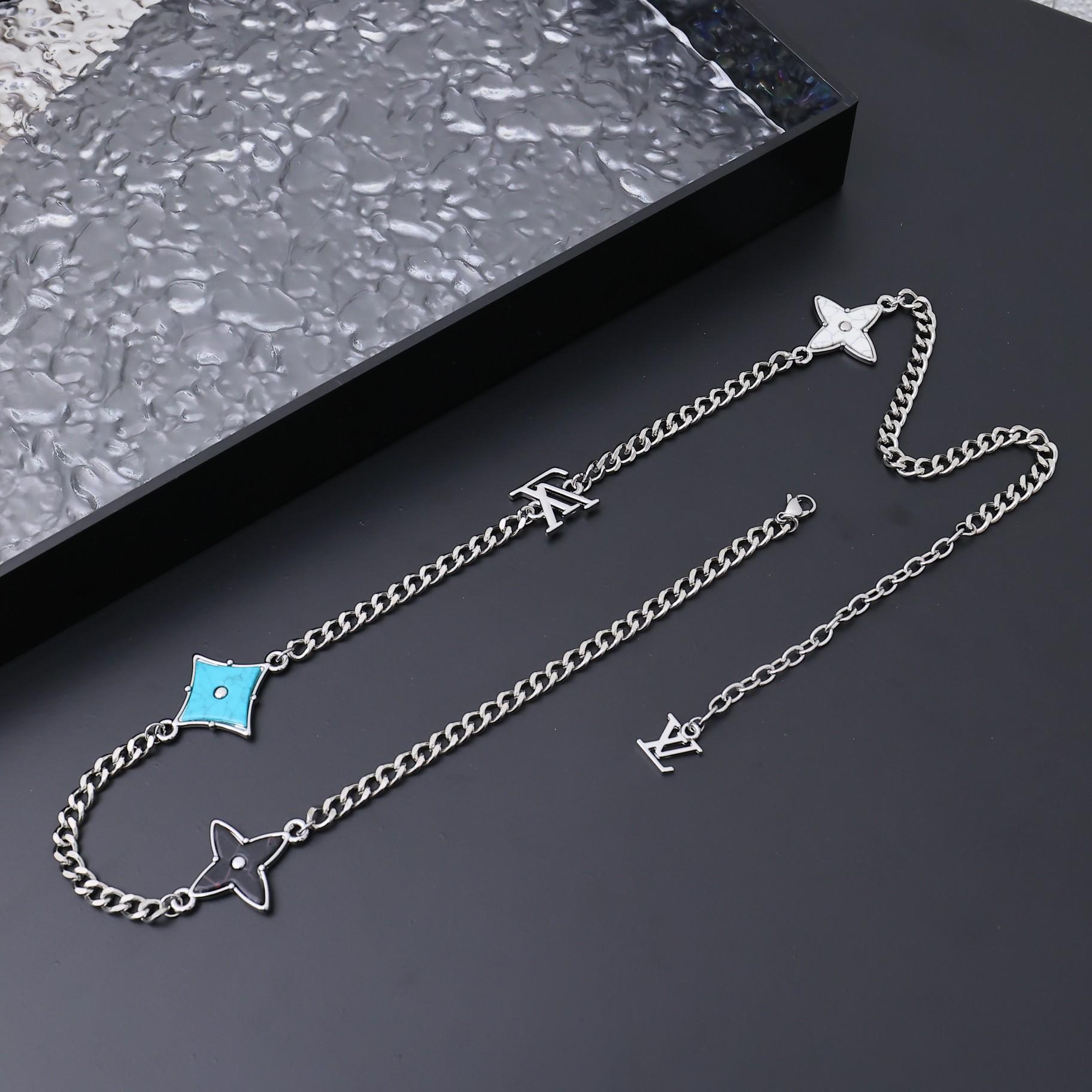 Louis Vuitton Monogram Sunrise Necklace - PerfectKickZ