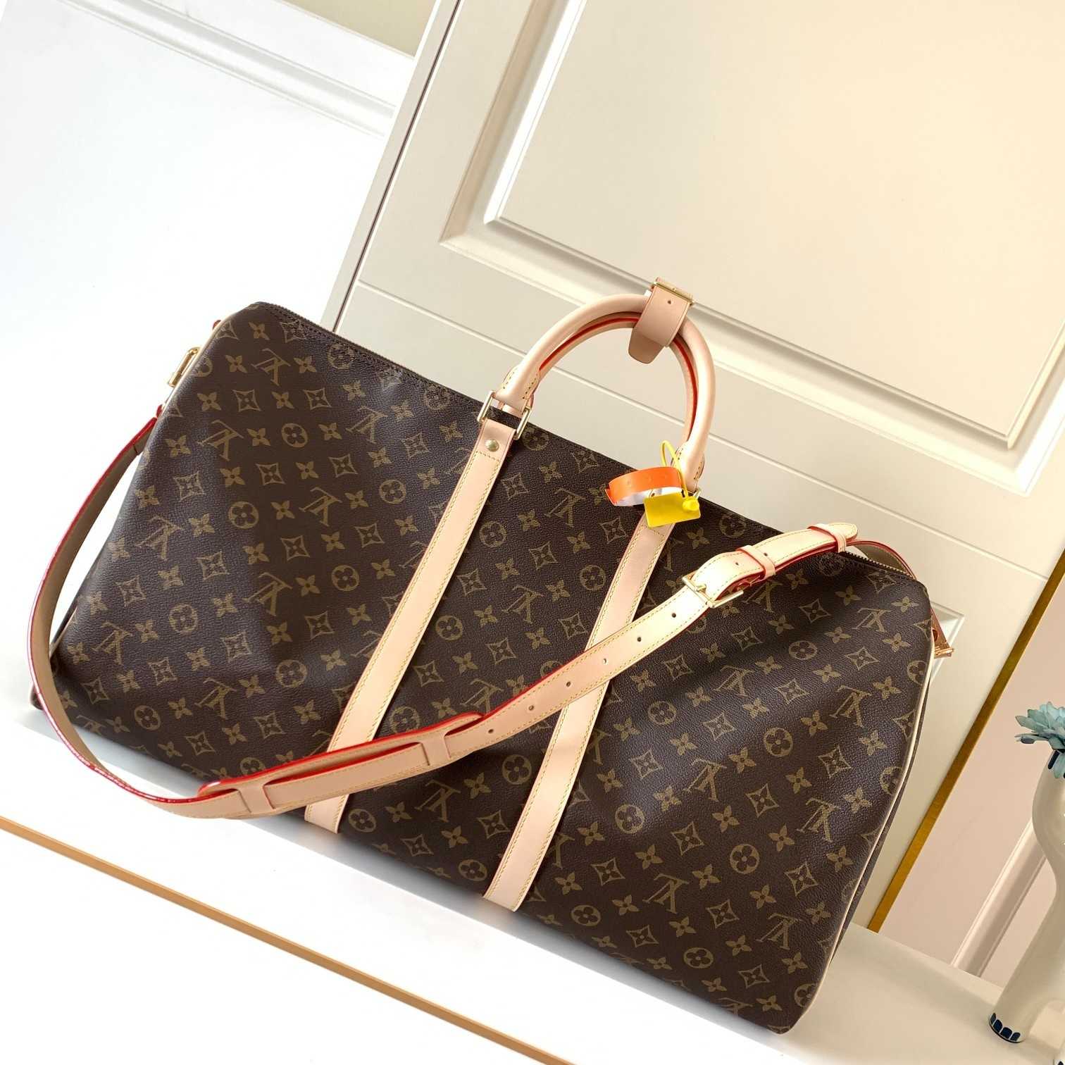 Louis Vuitton Keepall Bandouliere 55   M41414 - PerfectKickZ