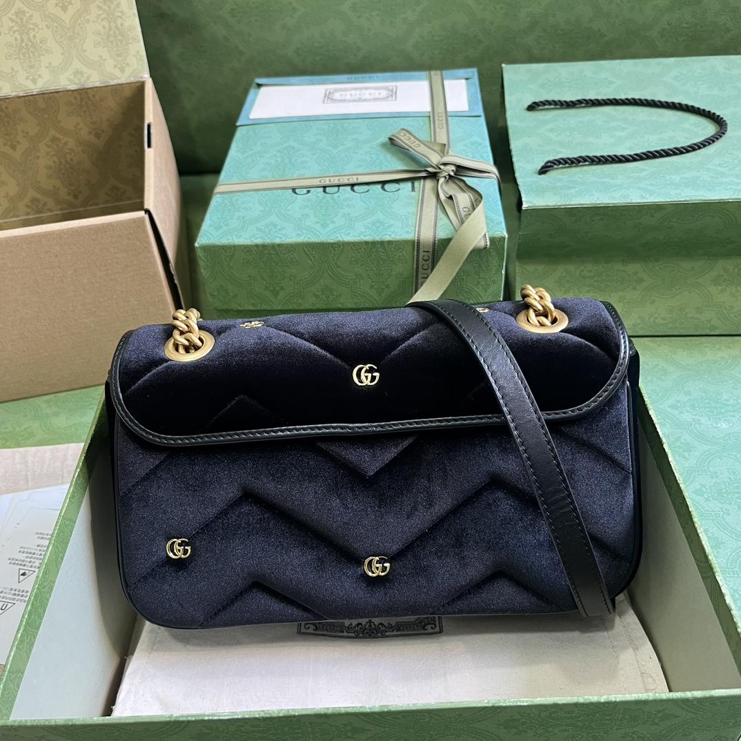 Gucci GG Marmont Small Shoulder Bag - PerfectKickZ