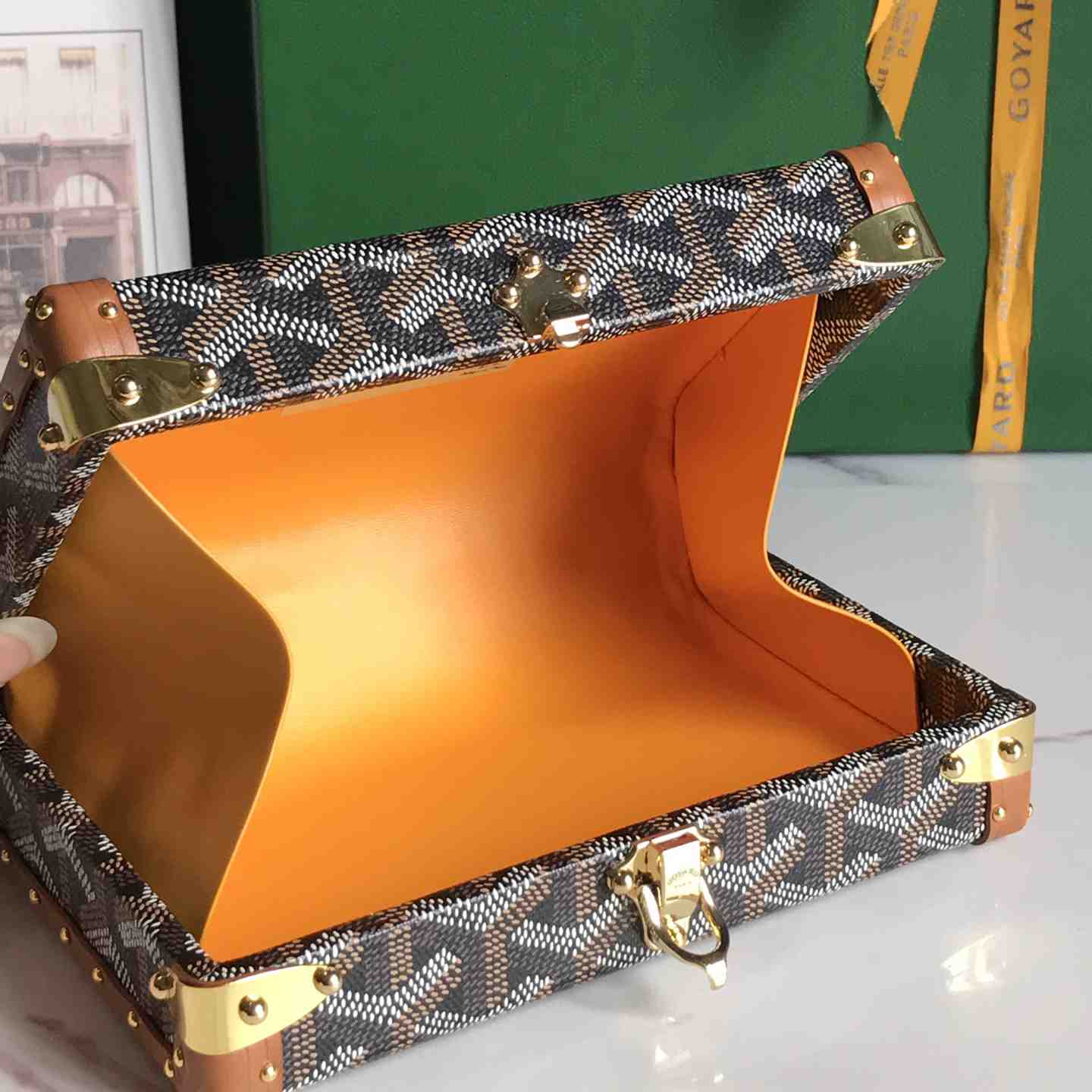 Goyard Minaudière Trunk Bag   - PerfectKickZ