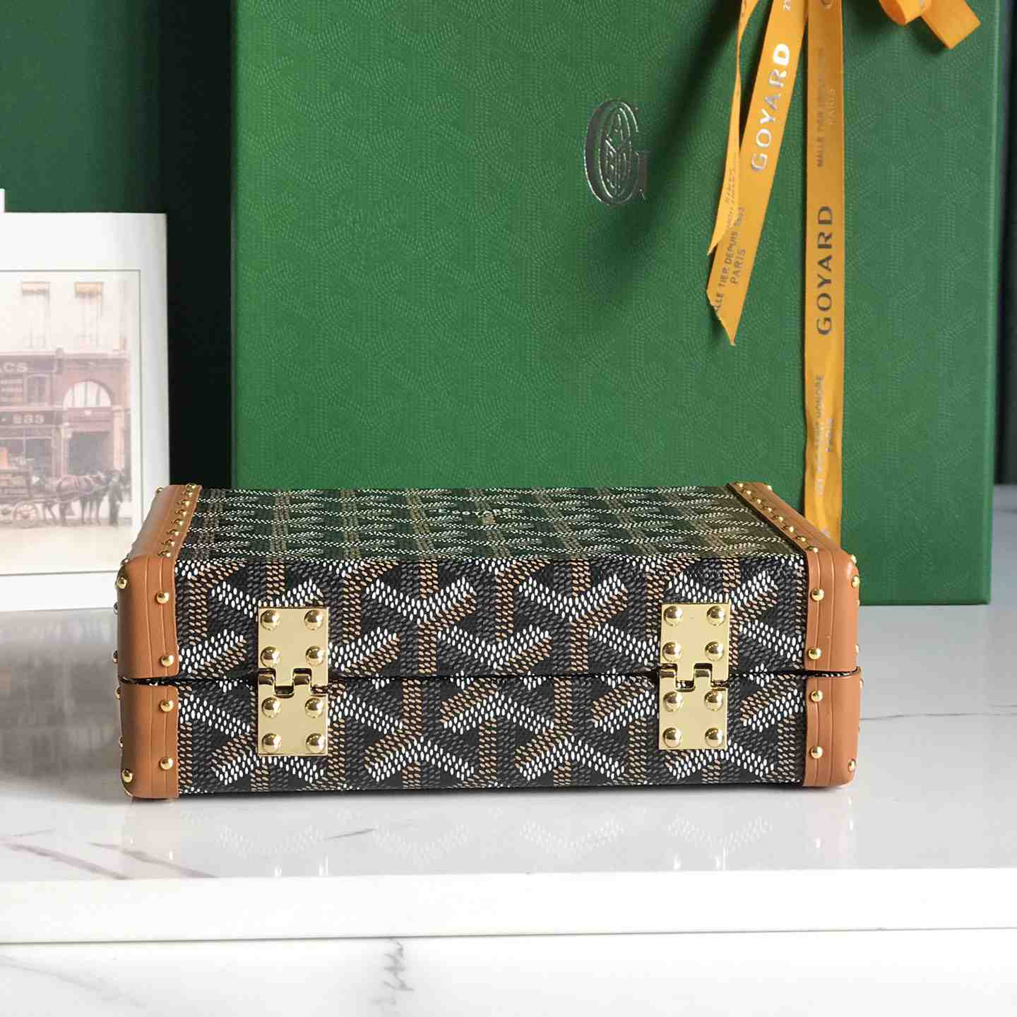 Goyard Minaudière Trunk Bag   - PerfectKickZ