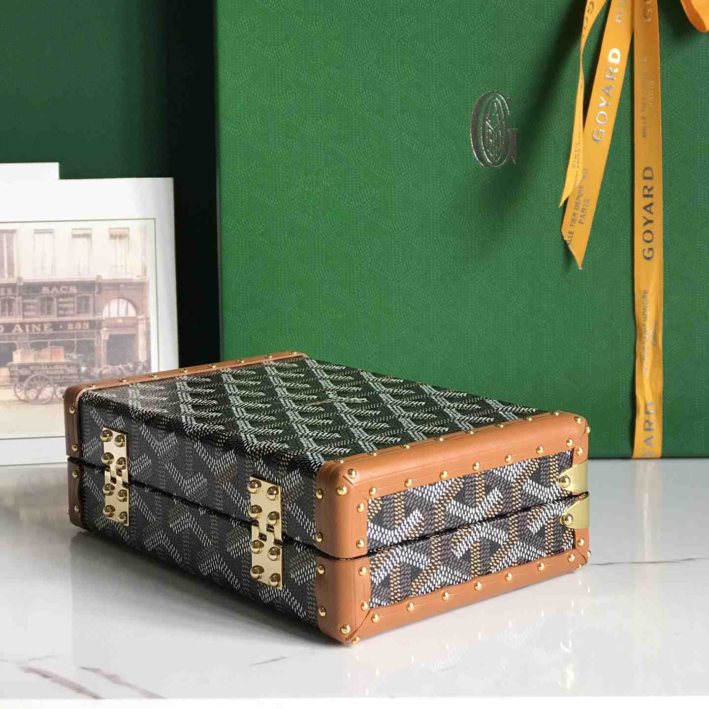 Goyard Minaudière Trunk Bag   - PerfectKickZ