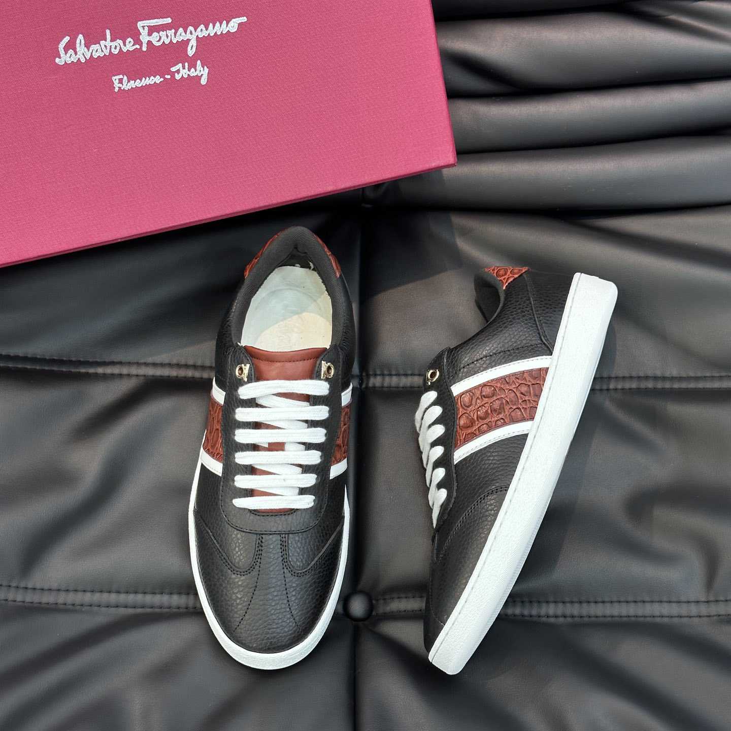 Ferragamo Low Cut Sneaker - PerfectKickZ